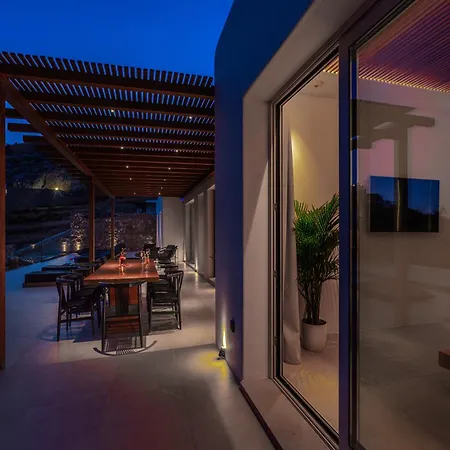 Elit Psarou Heated Pool Jacuzzi Villa