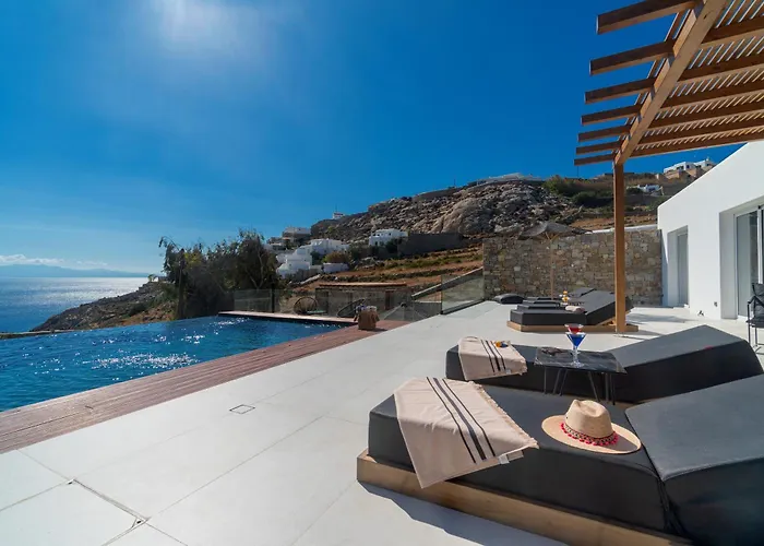 빌라 Elit Psarou Heated Pool Jacuzzi