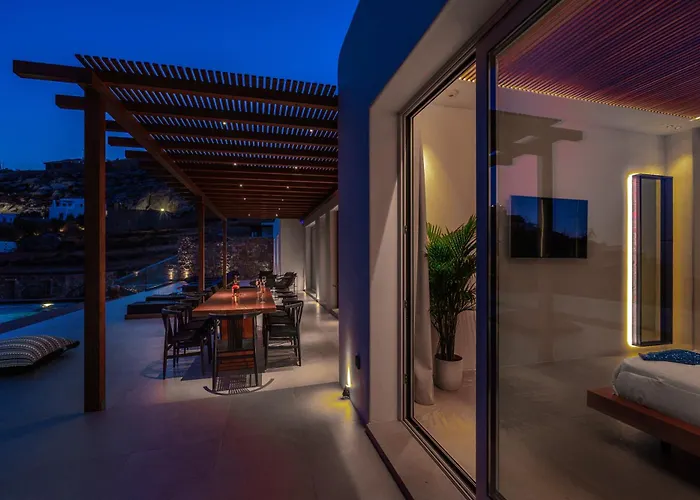 Elit Psarou Heated Pool Jacuzzi Villa