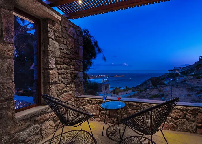 Villa Elit Psarou Heated Pool Jacuzzi *