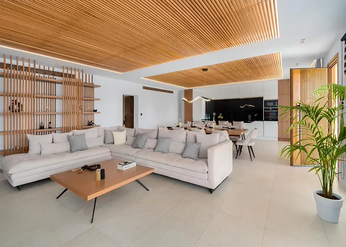 Villa Elit Psarou Heated Pool Jacuzzi