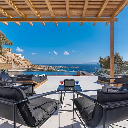 Elit Psarou Heated Pool Jacuzzi Villa