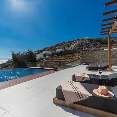 Villa Elit Psarou Heated Pool Jacuzzi