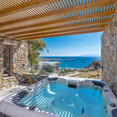 Elit Psarou Heated Pool Jacuzzi * Psarrou