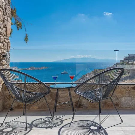 Villa Elit Psarou Heated Pool Jacuzzi Psarrou