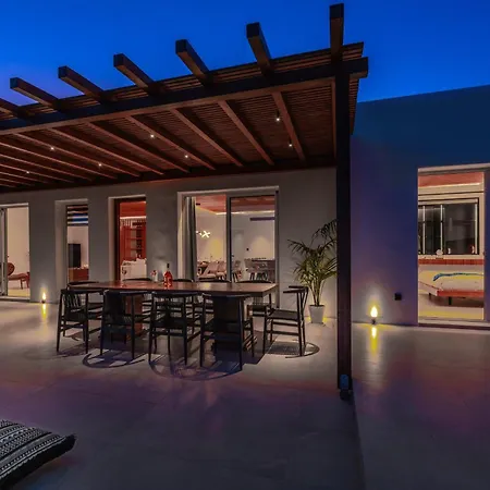 Villa Elit Psarou Heated Pool Jacuzzi Psarrou
