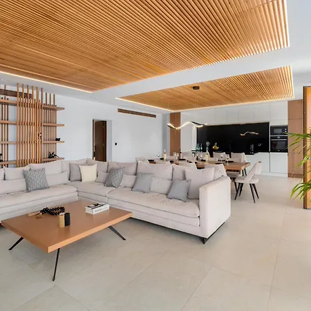 Villa Elit Psarou Heated Pool Jacuzzi